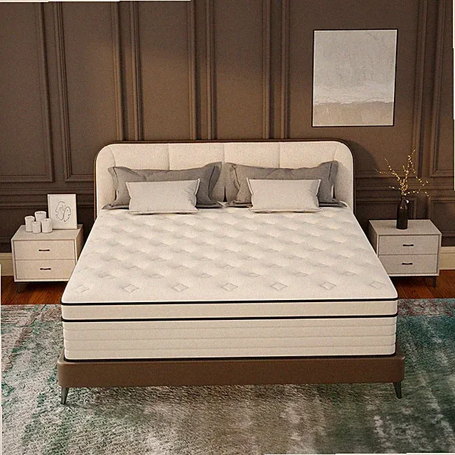 12" 14" Mattress Gel Memory Foam Hybrid Spring Twin Full Queen King Bed in a Box