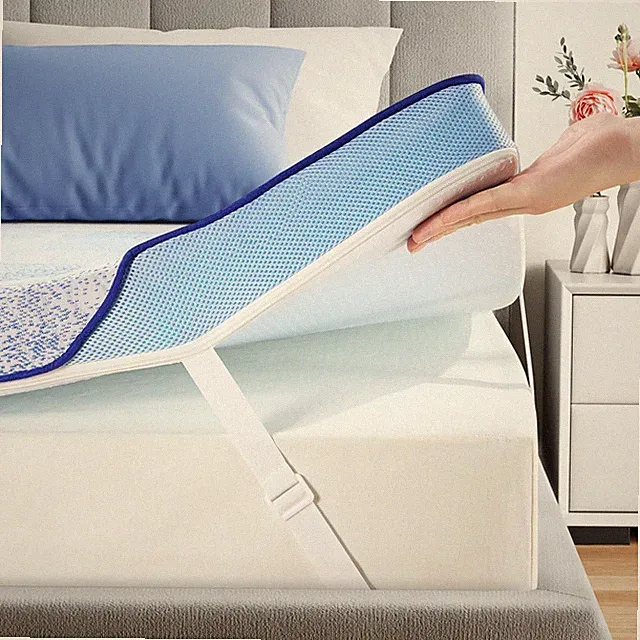 PERLECARE Firm Mattress Topper Queen- 3 Inch Memory Foam Bed Topper Made with...