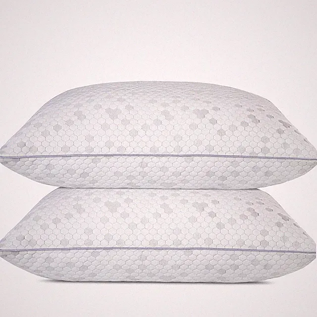 Shredded Memory Foam Pillows Medium Firm Standard Size Pillows 2 PackCouples...