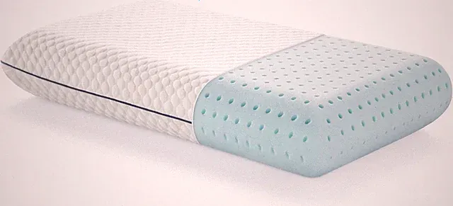 WEEKENDER Gel Memory Foam Pillow – Medium Plush Feel – CertiPur Certified